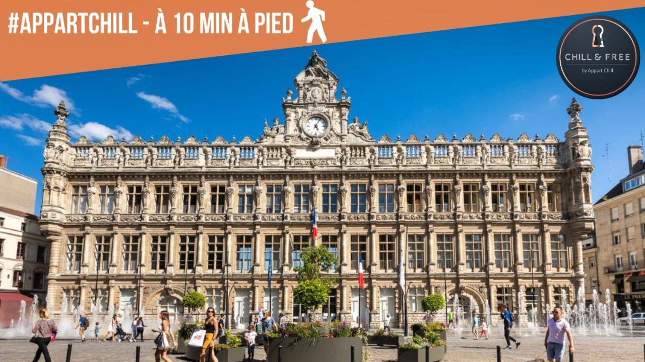 Appart Chill & Free - Proche Centre Valenciennes - Parking Gratuit מראה חיצוני תמונה